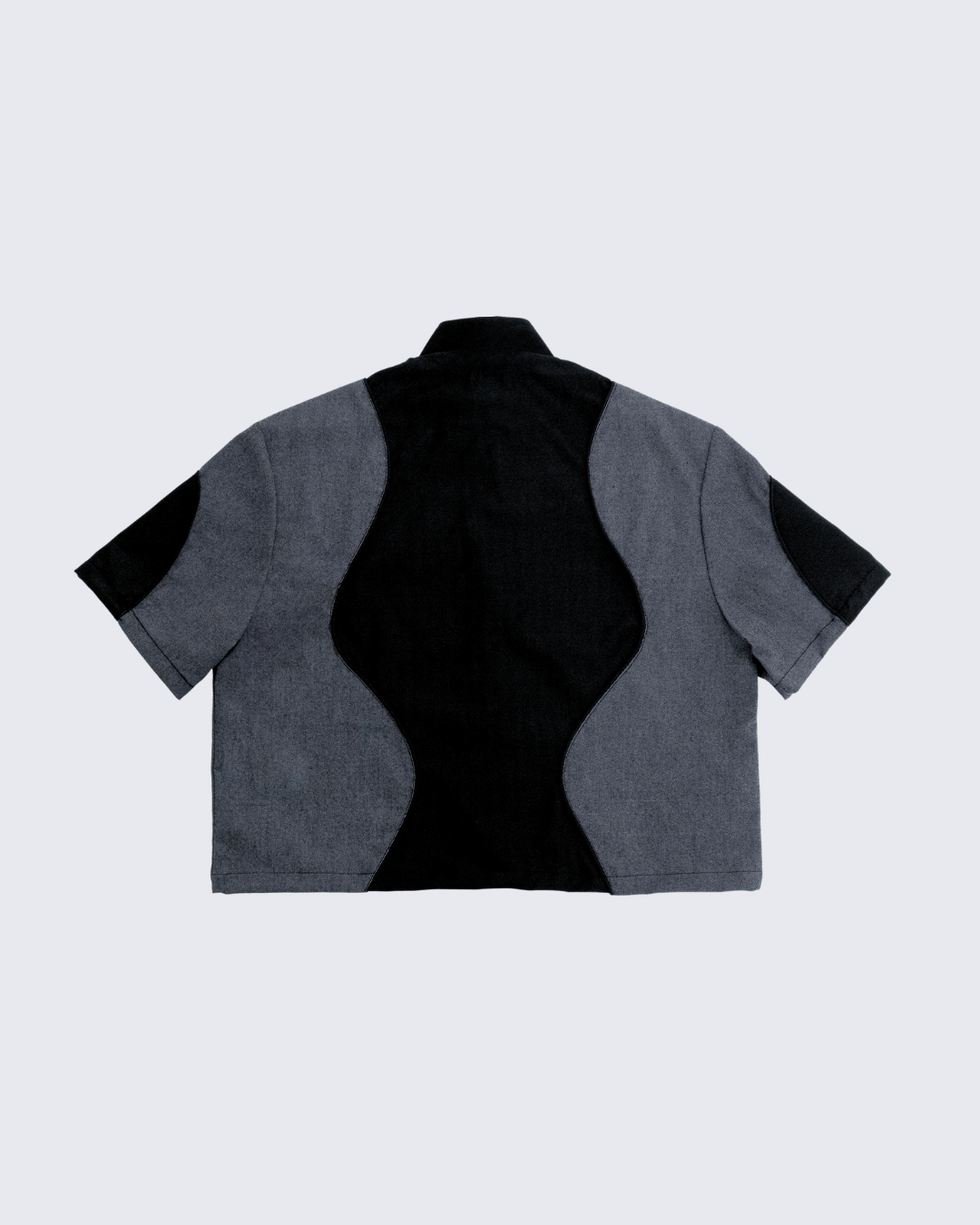 OVERZIP K CURVY NEGRO/GRIS