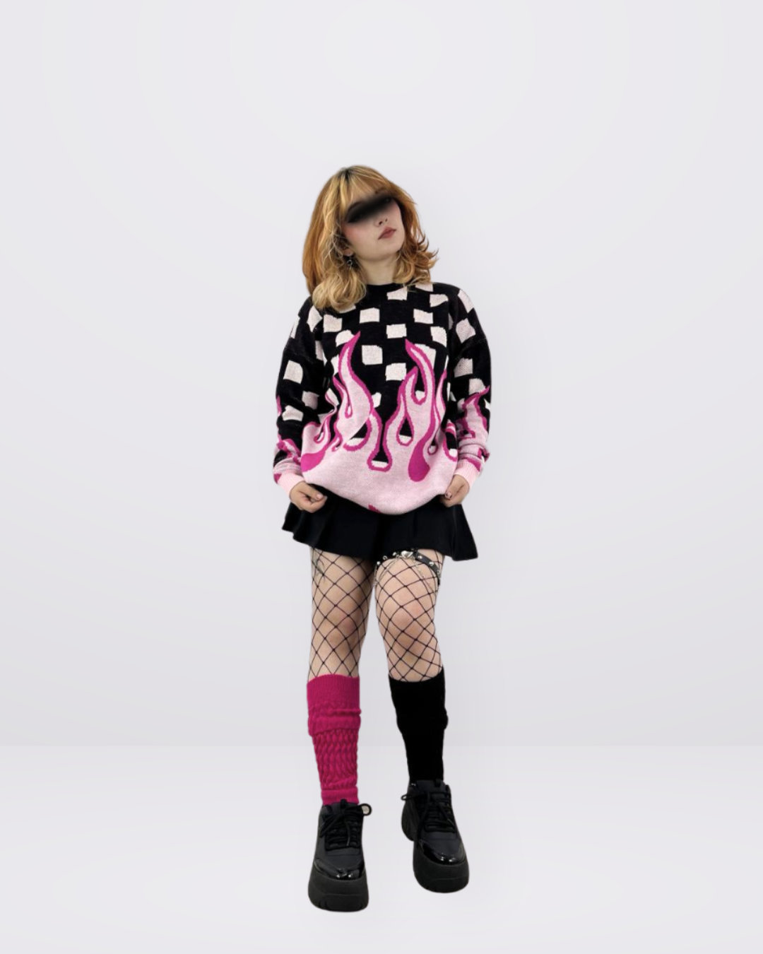 BUZO LLAMAS ROSA