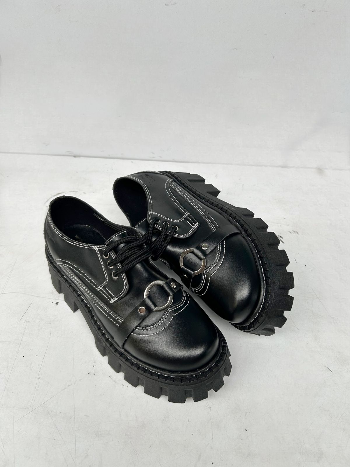MOCASINES BLACK & WHITE