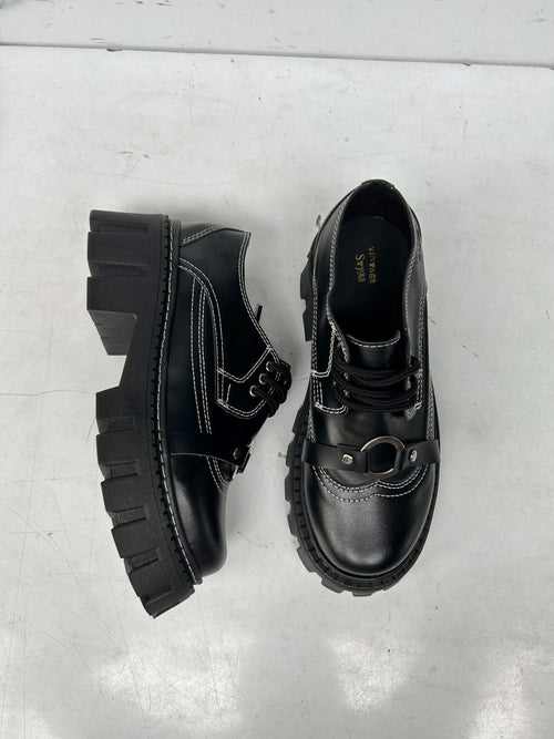 MOCASINES BLACK & WHITE