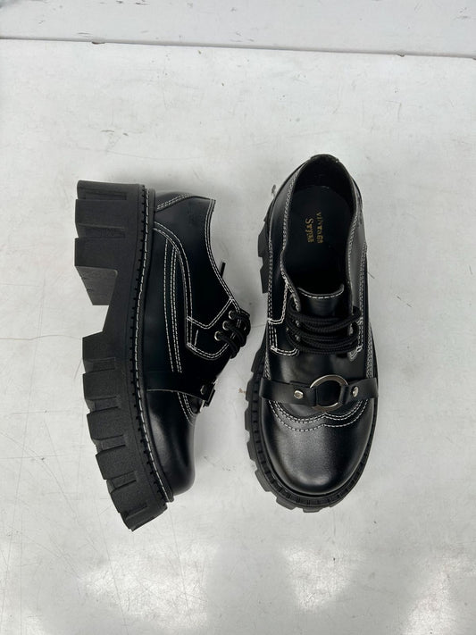 MOCASINES BLACK & WHITE