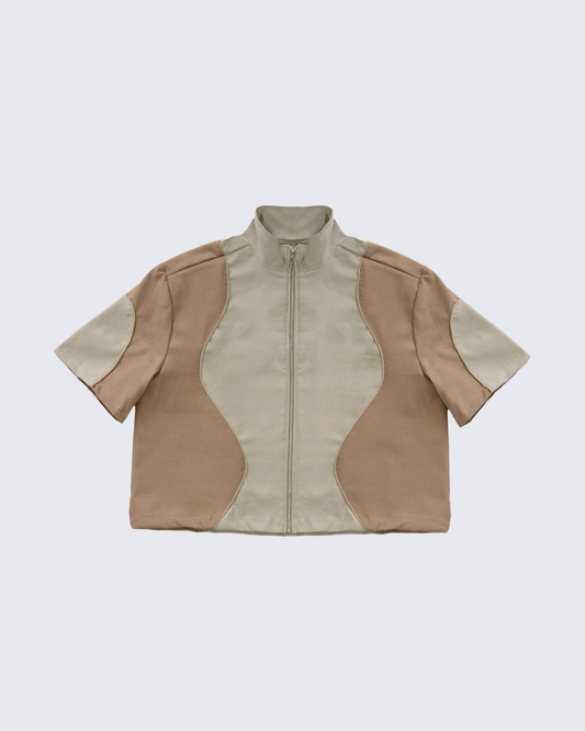 OVERZIP K CURVY - BEIGE