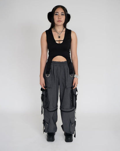 TOP K DOLL AROS - NEGRO