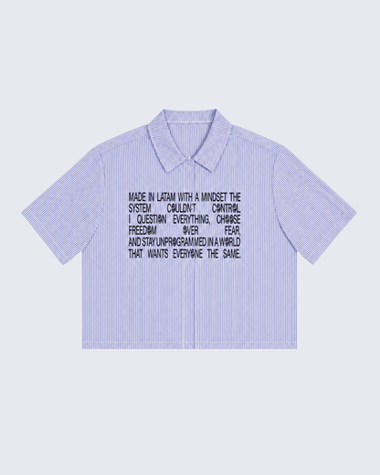 CAMISA QUESTION - AZUL
