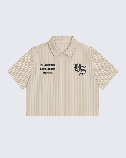 CAMISA PATH - BEIGE