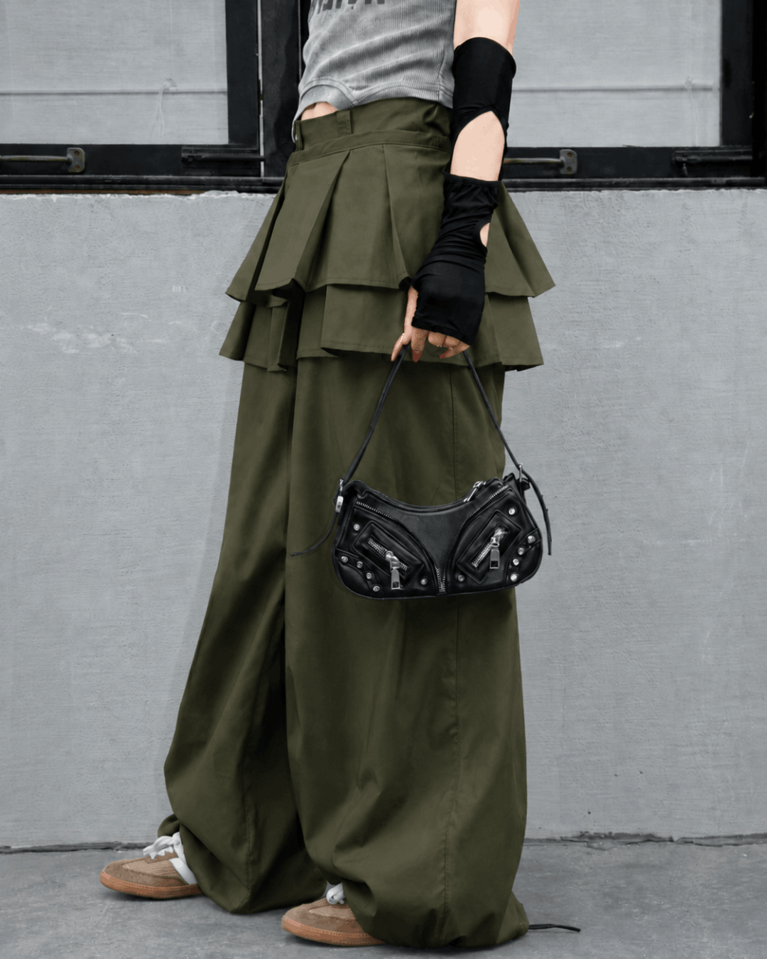 PANT BALLON - VERDE MILITAR