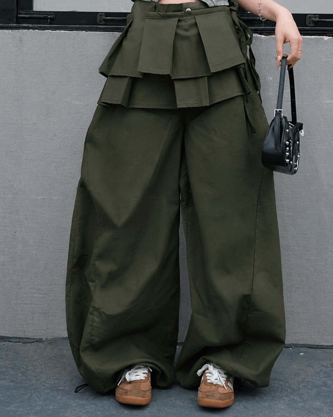 PANT BALLON - VERDE MILITAR