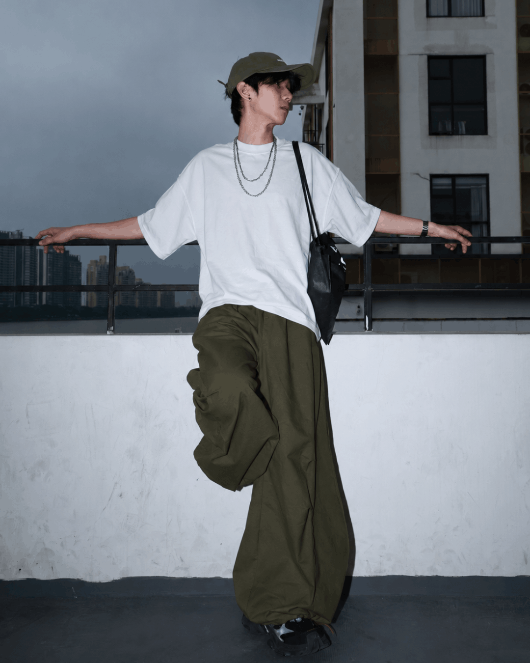 PANT BALLON - VERDE MILITAR