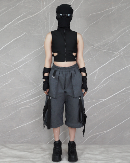 PANT K CORE (NINJA) GRIS GALAXIA