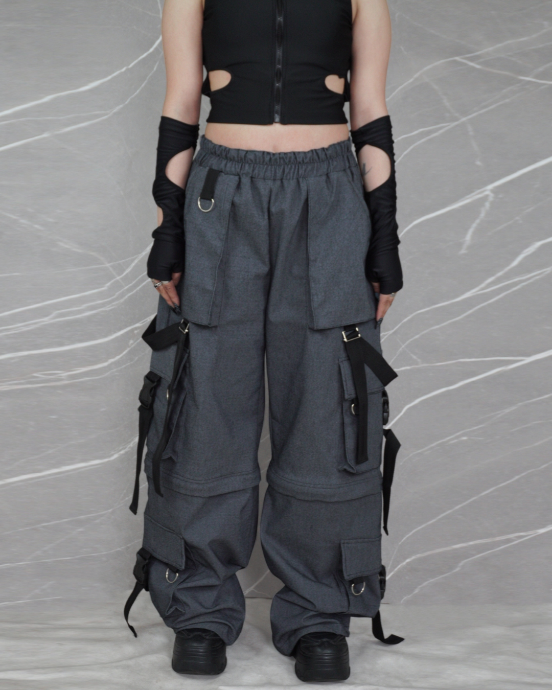 PANT K CORE (NINJA) GRIS GALAXIA