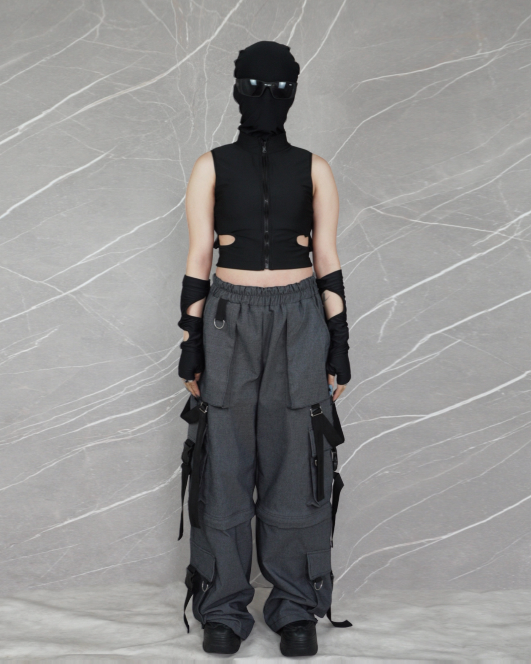 PANT K CORE (NINJA) GRIS GALAXIA