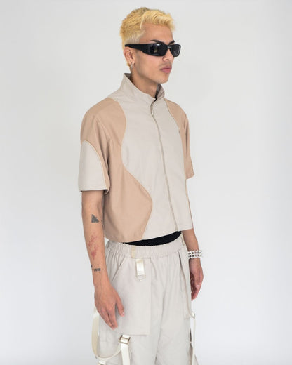 OVERZIP K CURVY - BEIGE