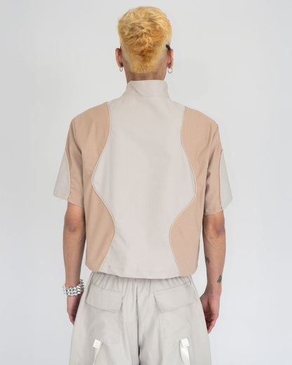 OVERZIP K CURVY - BEIGE