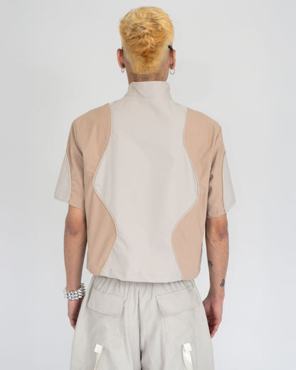 OVERZIP K CURVY - BEIGE
