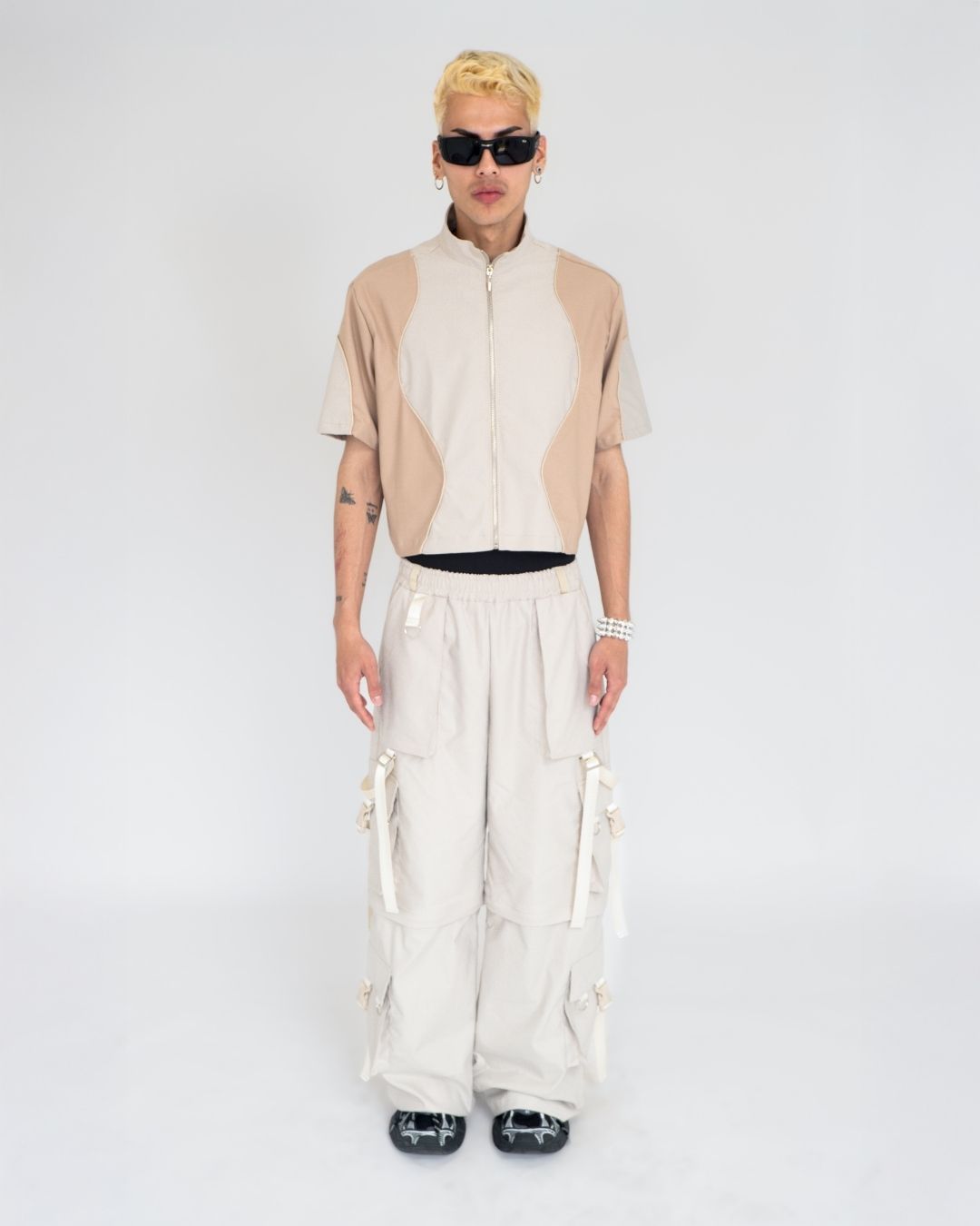 OVERZIP K CURVY - BEIGE