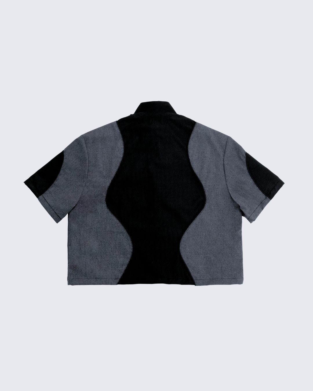 OVERZIP K CURVY - NEGRO & GRIS