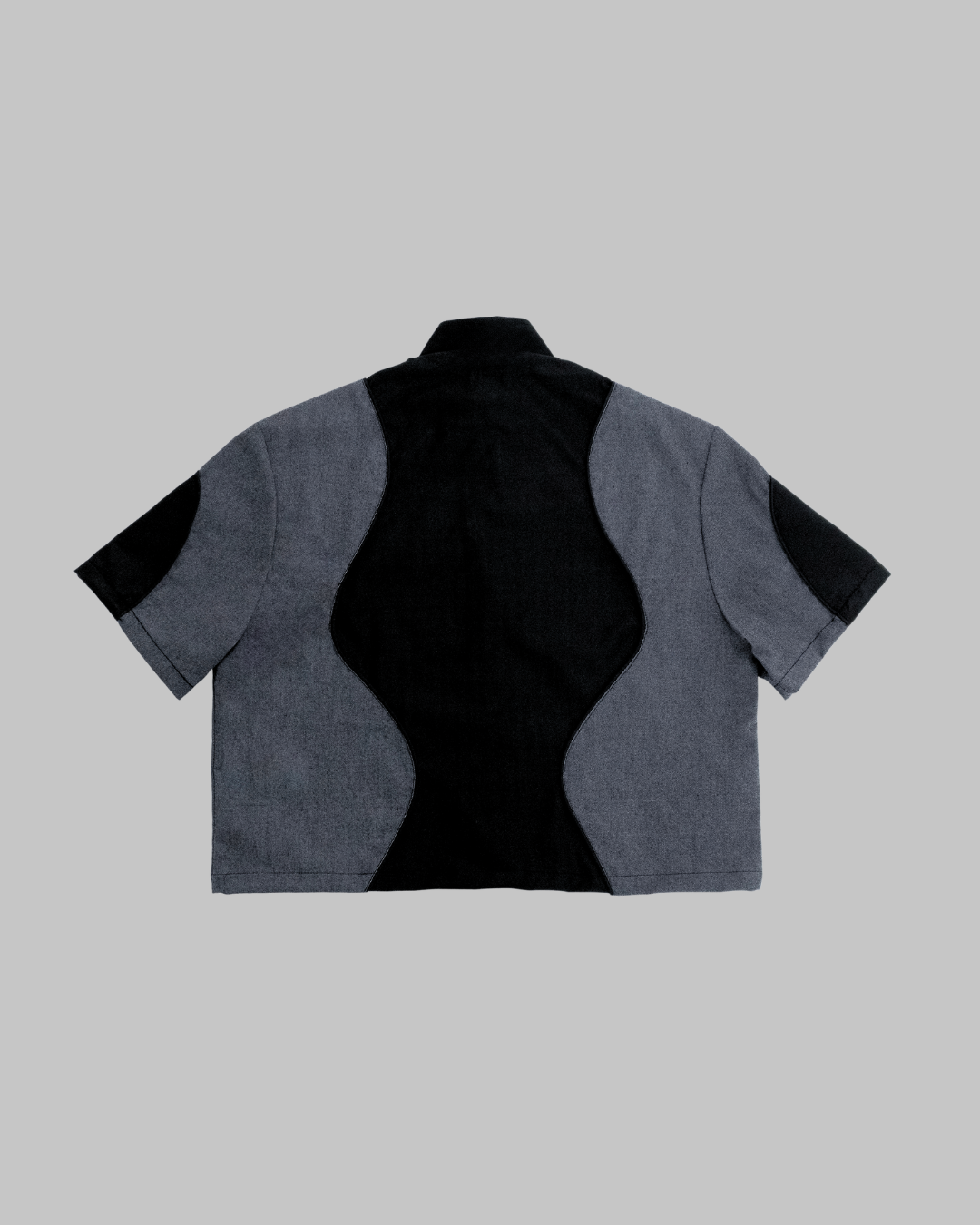 OVERZIP K CURVY NEGRO/GRIS