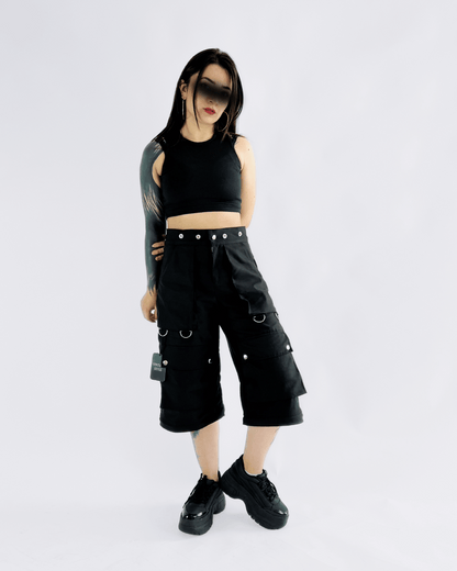 OVEROL CONVERTIBLE NEGRO