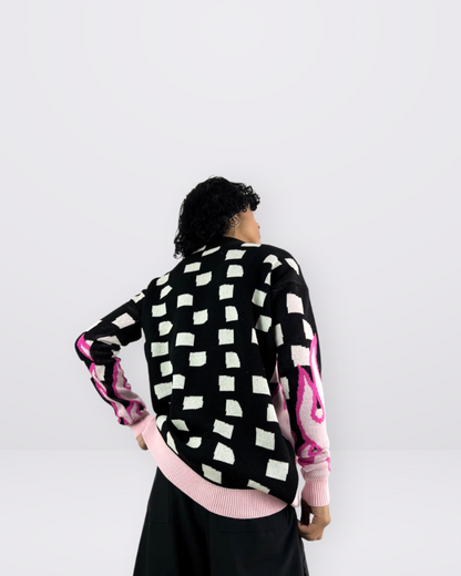 BUZO LLAMAS ROSA