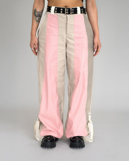 PANT K FLOW ROSA/BEIGE (LINEAS DUO)