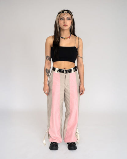 PANT K FLOW ROSA/BEIGE (LINEAS DUO)