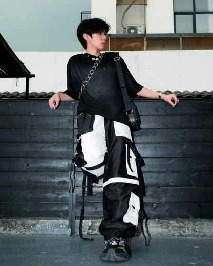 PANT K CORE - BLANCO & NEGRO