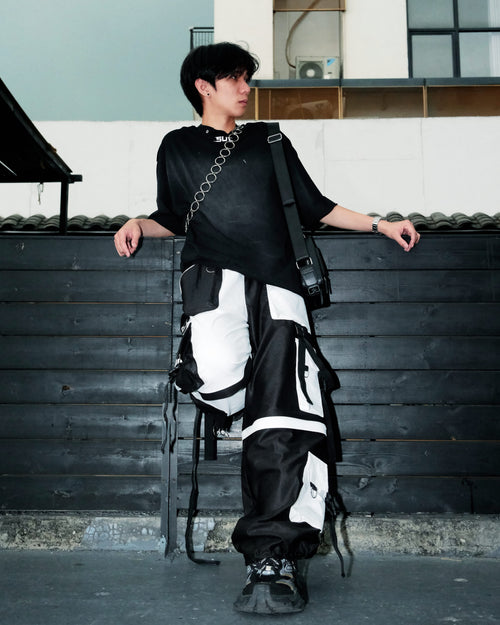 PANT K CORE - BLANCO & NEGRO