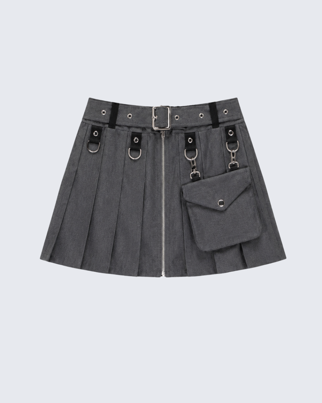 FALDA K CORE  -  GRIS