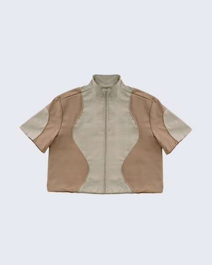 OVERZIP K CURVY - BEIGE