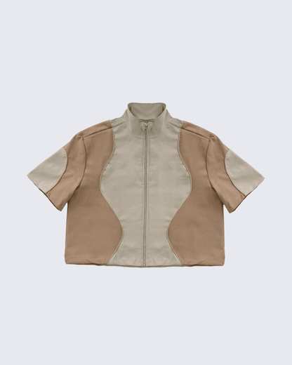OVERZIP K CURVY - BEIGE