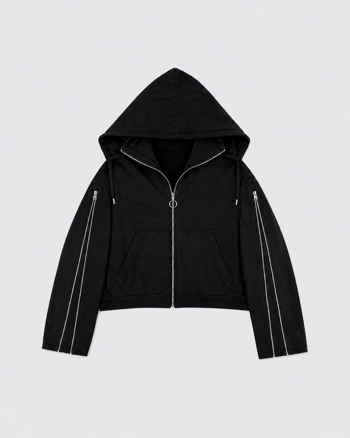 HOODIE CHAQUETA SIN ESTAMPADO