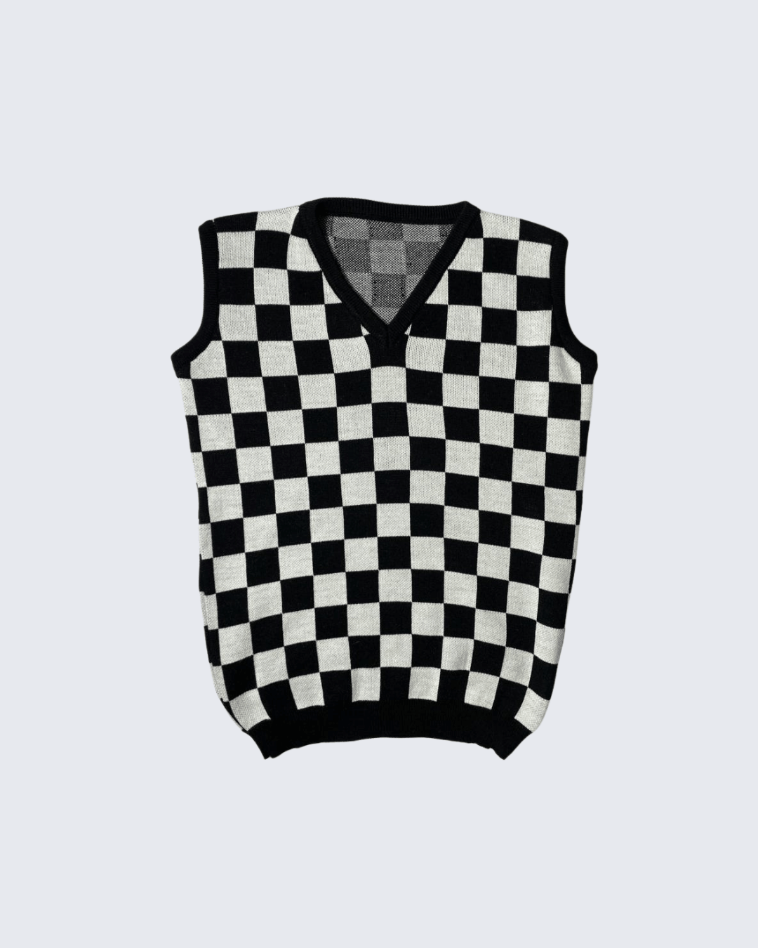 CARDIGAN TEJIDO AJEDREZ